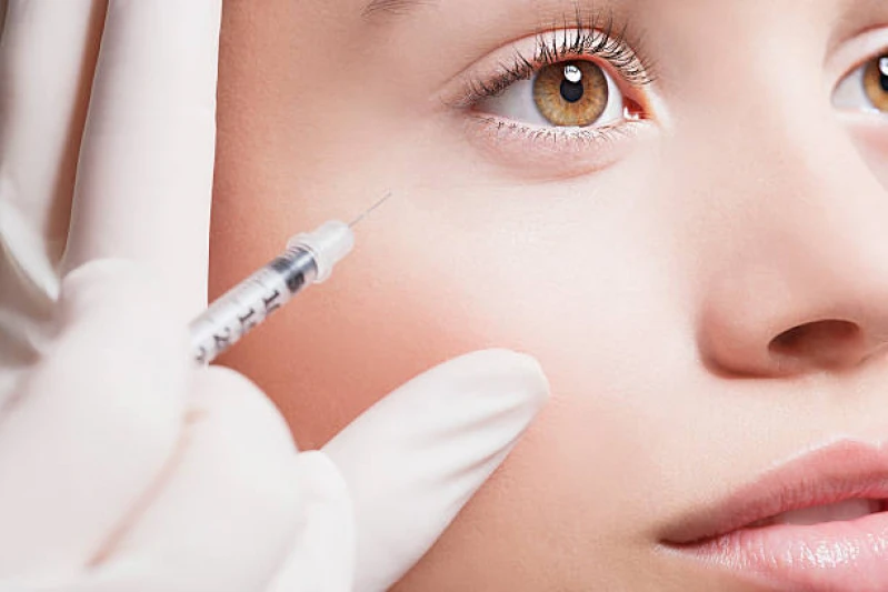 aplicação de botox na região dos olhos Pompéia
