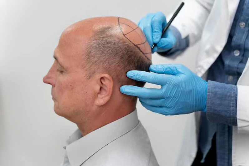 tratamento capilar para calvície